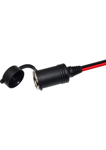 Kapaklı 12V 24V Dişi Çakmak Soketi Boş Çakmak Soketi Kablolu