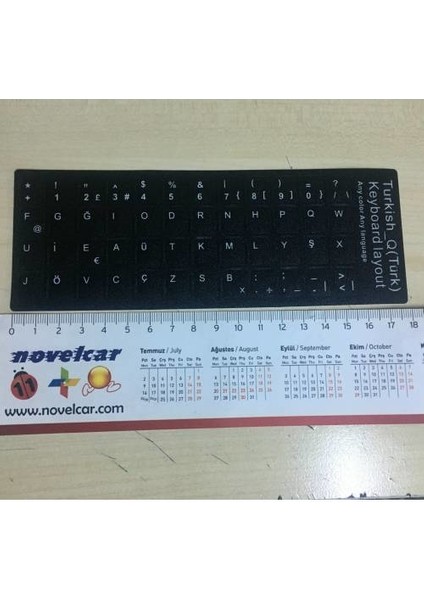 Klavye Sticker Türkçe F Klavye Dizilim Stiker Harf Klavye Etiketi fiyatları