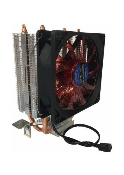 Işlemci Fanı Intel 1155 Fan 1156 Fan Lga Fan 775 Fan Am3 Fan Am4 Fan Işıklı Kule Fan