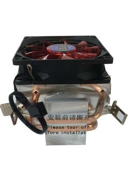 Işlemci Fanı Intel 1155 Fan 1156 Fan Lga Fan 775 Fan Am3 Fan Am4 Fan Işıklı Kule Fan