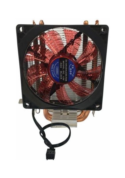 Işlemci Fanı Intel 1155 Fan 1156 Fan Lga Fan 775 Fan Am3 Fan Am4 Fan Işıklı Kule Fan