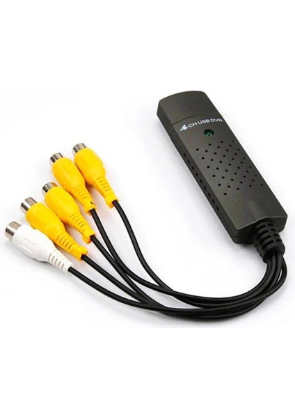 USB Dvr 4 Kanal USB Dvr Cihazı USB Video Capture