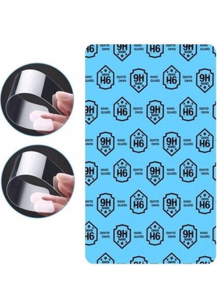 Essleene Samsung Galaxy Tab S8 Ultra SM-X900 14.6 Inç Flexible 9h Micro Temperli Nano Ekran Koruyucu Cam