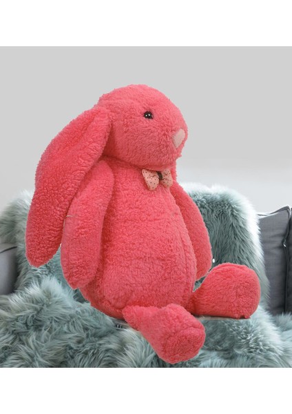 Uyku Arkadaşım Uzun Kulak Bunny Peluş Tavşan 65 Cm+Peluş Top