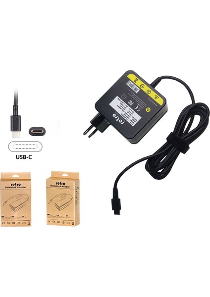 65W Usb-C Pc Adaptör