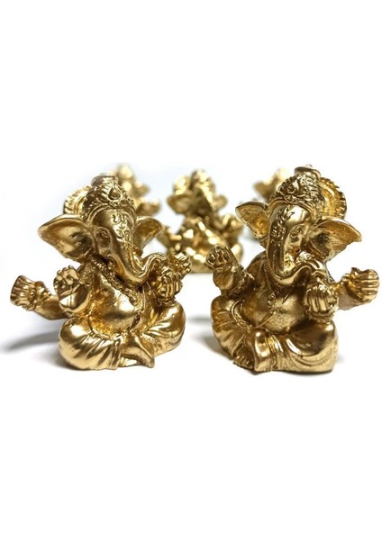 Minyatür 5 cm Hint Ganesh Fil Buda Biblo Teraryum Süs modelleri
