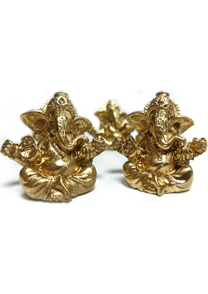 Minyatür 5 cm Hint Ganesh Fil Buda Biblo Teraryum Süs fırsatları