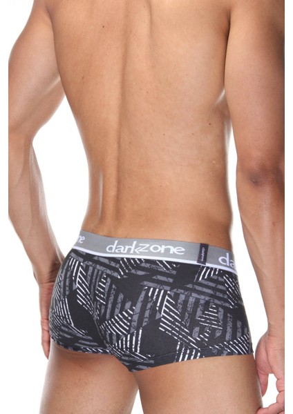 Üçgen Desenli Hipster Erkek Boxer