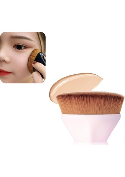 Petal Vakfı Fırçası Bb Krem Makyaj Fırçaları Pembe (Yurt Dışından)