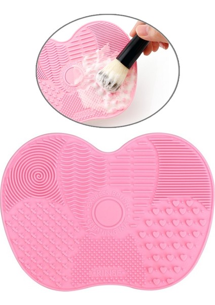 Silikon Fırça Temizleyici Mat Pembe (Yurt Dışından)
