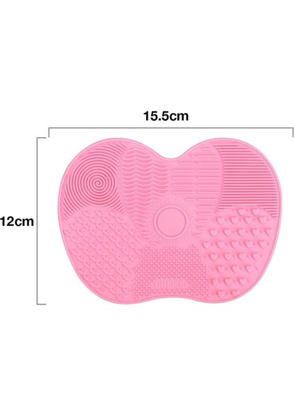 Silikon Fırça Temizleyici Mat Pembe (Yurt Dışından)