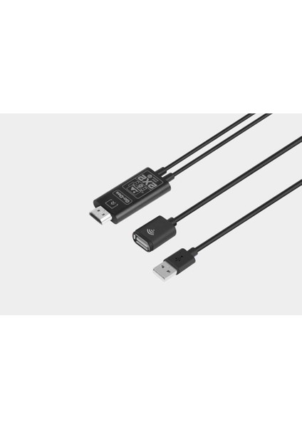 Go Des GD-8276 Wireless Display Dongle Kablosuz HDMI 1080P Görüntü Aktarım 110 cm