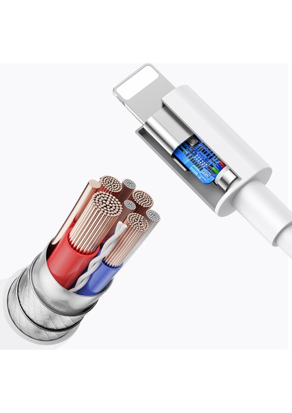 LT01 Pro Lightning 3.5 mm Aux Kulaklık ve Şarj Dönüştürücü Ses Adaptörü