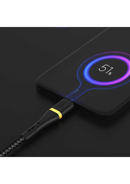 Elite ED-105 2 In 1 Lightning Pd & USB Kablo 3A Hızlı Şarj Kablosu Data Kablo