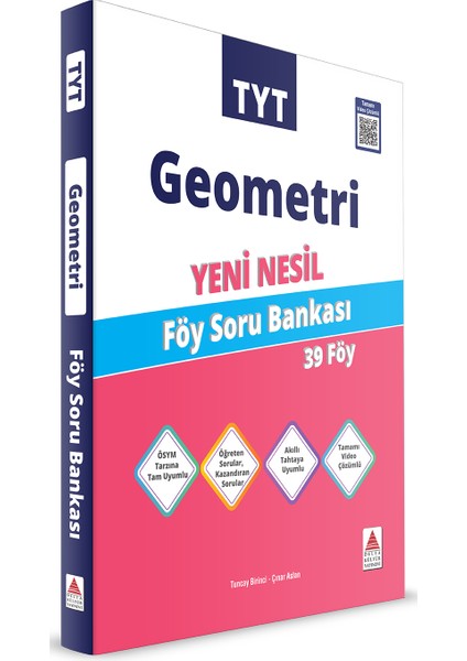 Delta Kültür Yayınevi Tyt Geometri Föy Soru Bankası