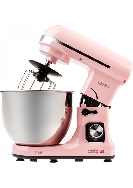 Quick Chef 1001 Stand Mikser Pink Mutfak Şefi 1000W 5 Lt