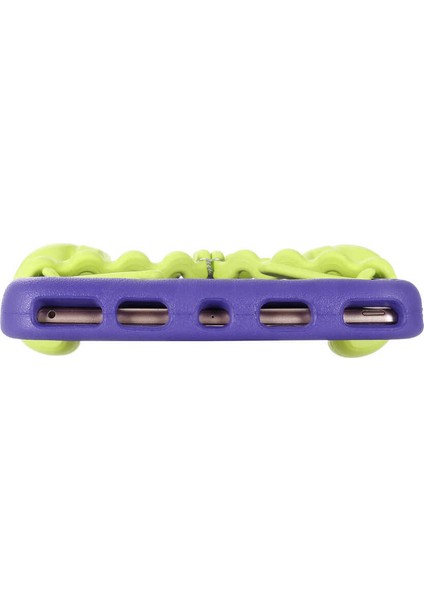 Apple iPad 10.2 2021 (9.nesil) Uyumlu Eva Boxer Tablet Silikon Kılıf Mor