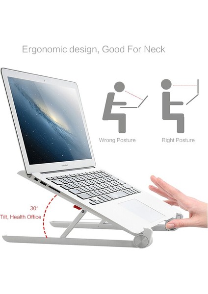 Laptop Notebook Macbook Standı Katlanabilir