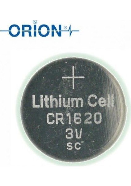 CR1620 3V Lithium Pil 5'li Paket