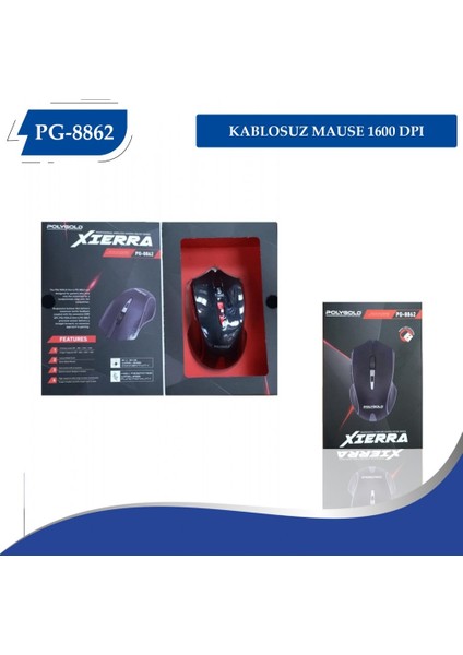 Xierra PG-8862 Kablosuz Mouse