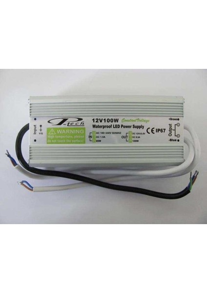 Ip 67 8,5 Amper 12 Volt Dış Mekan LED Trafo