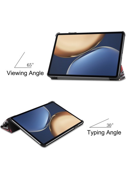 Honor Tablet V7 Pro Için Flip Folio Kılıf (Yurt Dışından)