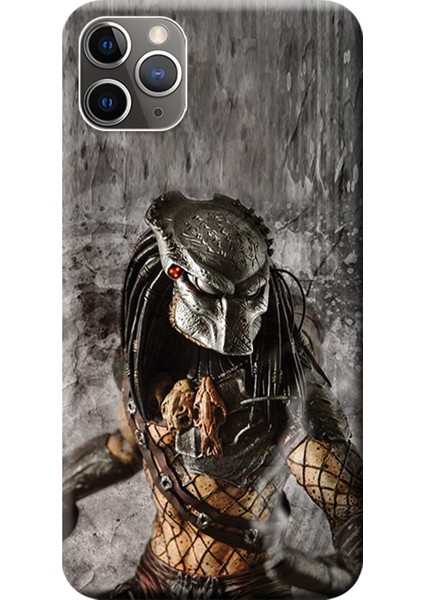 iPhone 11 Pro Kılıf Predator Wolf Baskılı Esnek Tpu SILIKON494