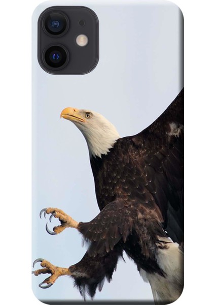 iPhone 12 Kılıf Kartal Pençe Baskılı Esnek Tpu SILIKON883