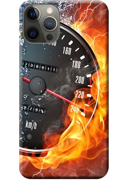 iPhone 12 Pro Max Kılıf Hız Tutkusu Baskılı Esnek Tpu SILIKON2001