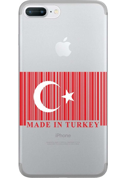 iPhone 7 Plus Kılıf Made In Tr Baskılı Esnek Tpu SILIKON3734