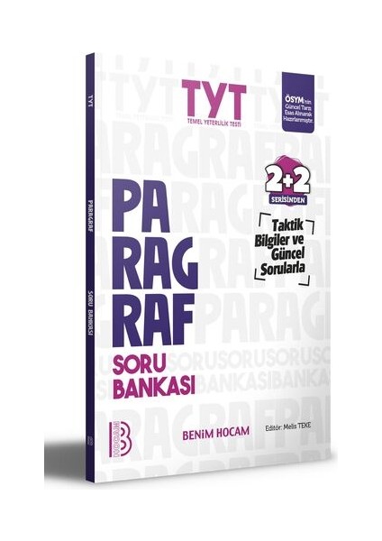 TYT Paragraf Soru Bankası 2 + 2 Serisinden