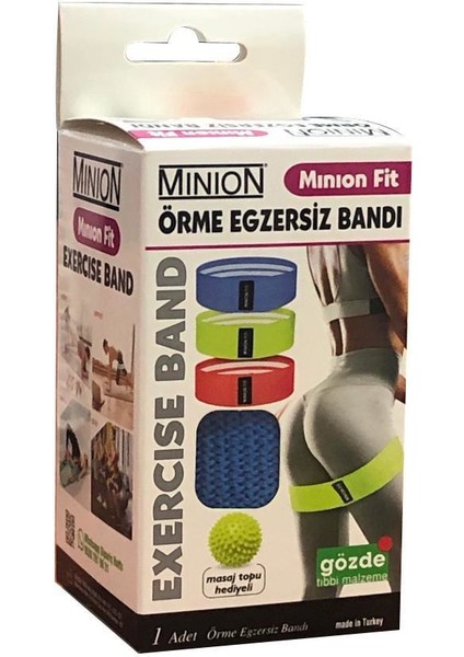Örme Plates Egzersiz Bandı (Kol-Bacak Yumuşak Small)