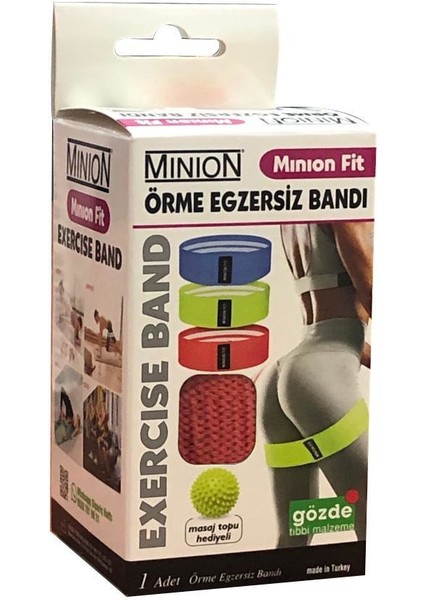 Örme Plates Egzersiz Bandı (Kol-Bacak Orta Sert Large)
