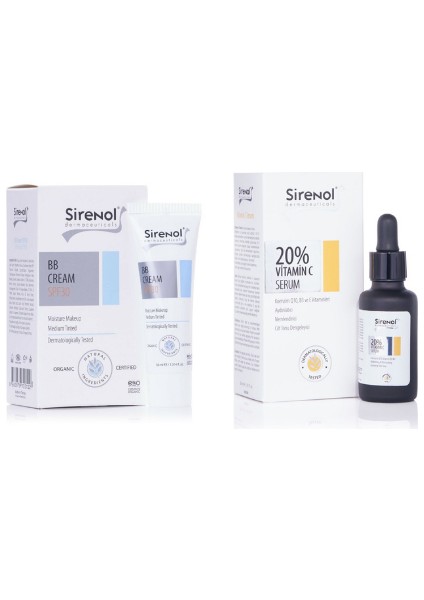 Bb Krem ve %20 Vitamin C Serum Seti