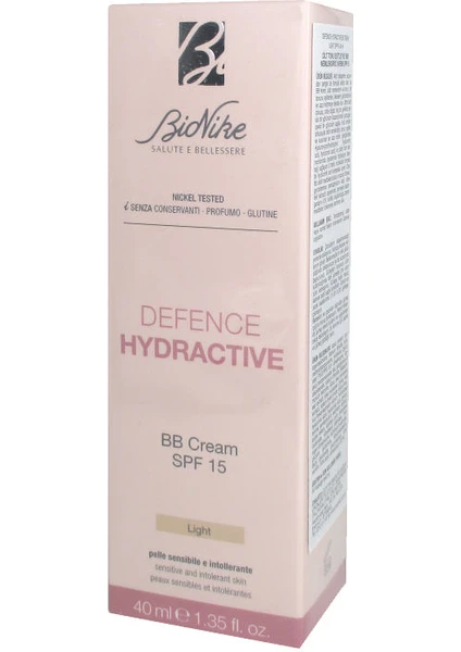 Defence Cilt Tonu Eşitleyici Bb Nemlendirici Krem Açık Renk SPF15 40ML