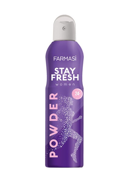 Stay Fresh Powder Kadın Deodorant 150 ml X 4