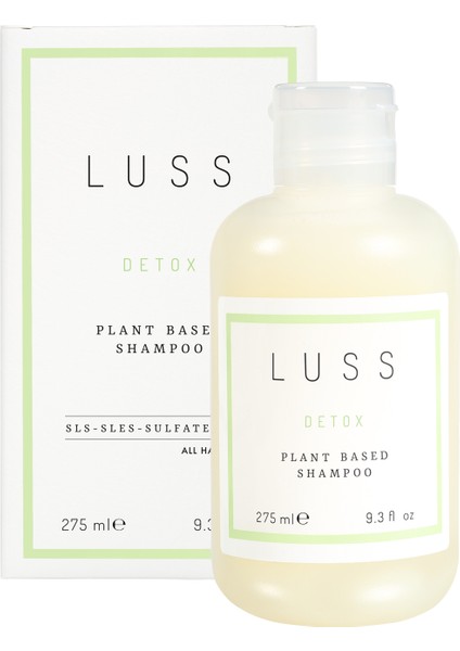 Detox Plant Based Shampoo Sls-Sles Sulfate Free 275 ml