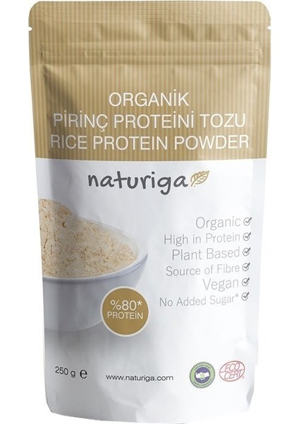 Organik Pirinç Proteini Tozu 250 gr