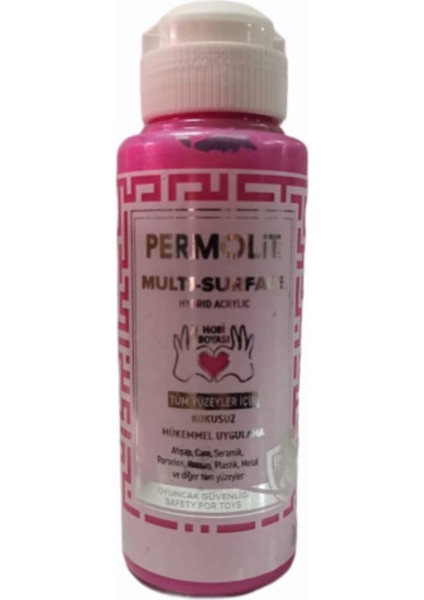 Multi Surface Akrilik Hobi Boyası 120 ml 02130 Fuşya