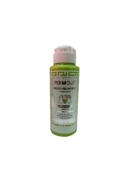 Multi Surface Akrilik Hobi Boyası 120 ml 02139 Fıstık Yeşili
