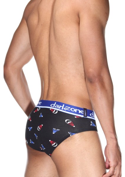 Şapka Desenli Siyah Erkek Slip fiyatları