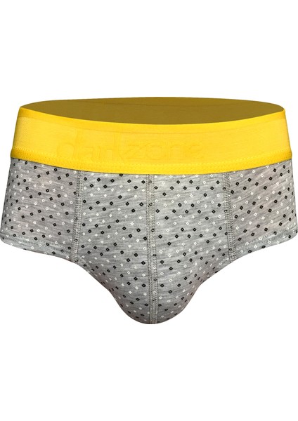 Geometrik Desenli Erkek Slip