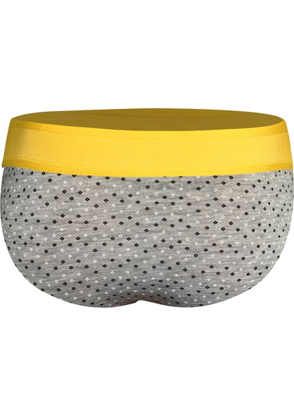 Geometrik Desenli Erkek Slip