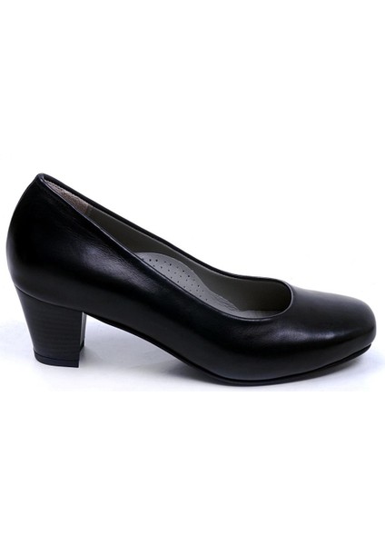 Çanta Siyah Kadın Deri Topuklu Ayakkabı 343.5116 fiyatları