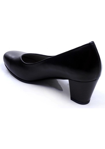 Çanta Siyah Kadın Deri Topuklu Ayakkabı 343.5116 modelleri