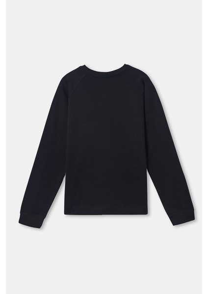 Kadın Siyah Sweatshirt