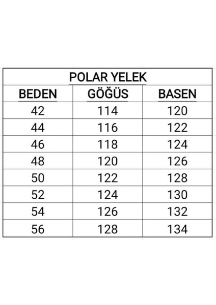 Kadın Polar Yelek Krem Büyük Beden