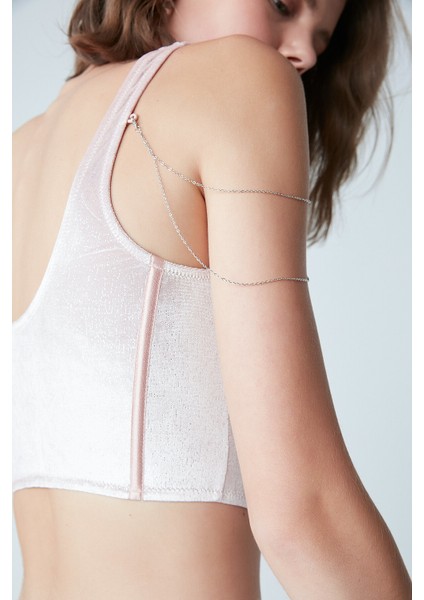 Gül Kurusu Corset Croplet indirimleri