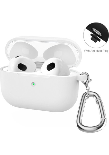 Apple Airpods Pro 2 Için Enkay Kalınlaşmış Silikon Kılıf Beyaz (Yurt Dışından) fiyatları