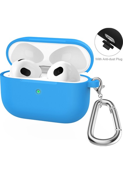 Apple Airpods Pro 2 Mavi Için Enkay Kalınlaşmış Silikon Kılıfı Mavi (Yurt Dışından) fiyatları